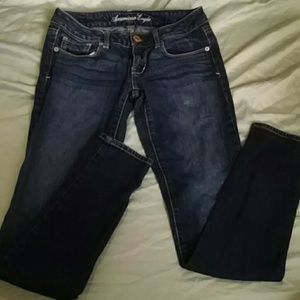 American eagle blue jeans